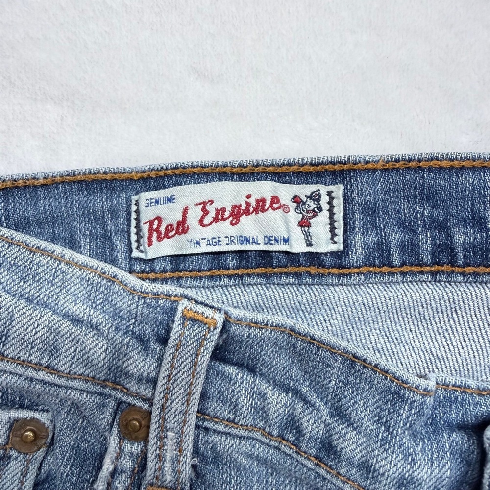 Red Engine Womens Jeans Size 30 Bootcut Blue Denim‎ Made in America - Picture 2 of 10